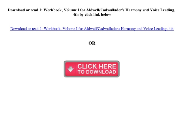 Harmony and voice leading pdf edward
